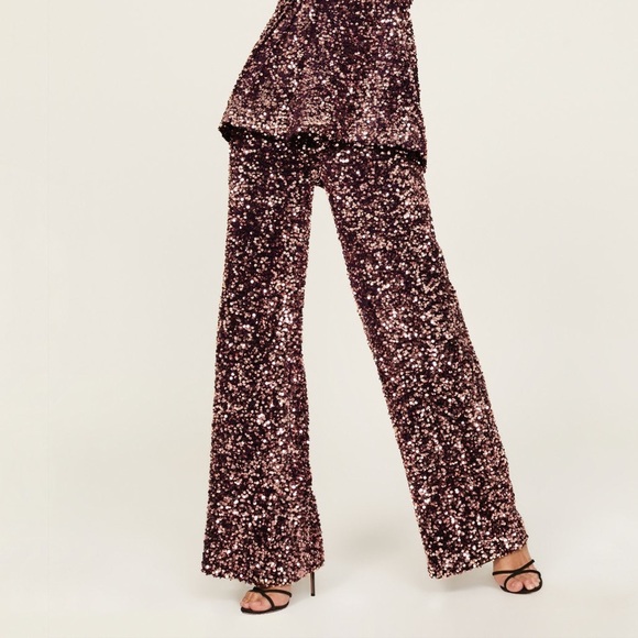 Badgley Mischka | Pants & Jumpsuits | Badgley Mischka Purple  display picture 1